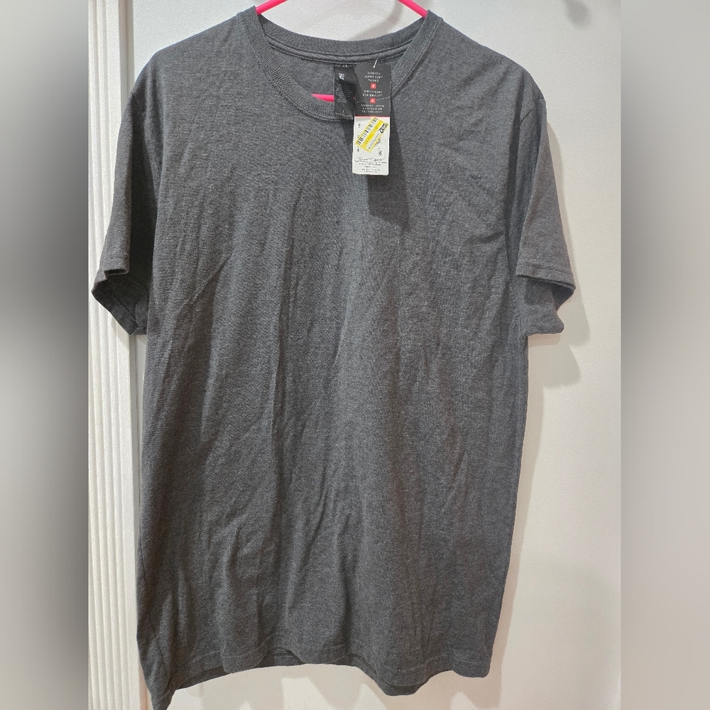 🎯 Hanes mens tshirt black label super soft Large